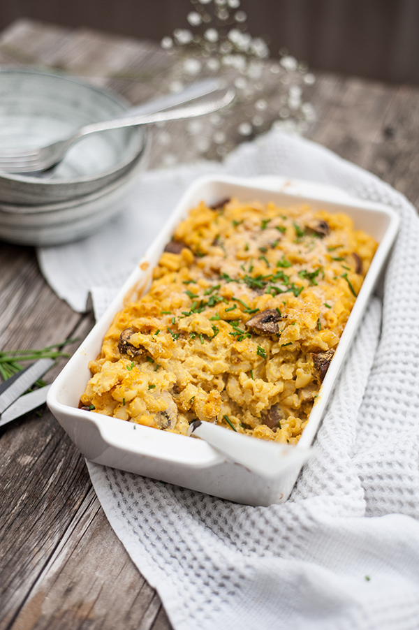 Hobbit Mac ’n cheese met zijden tofu